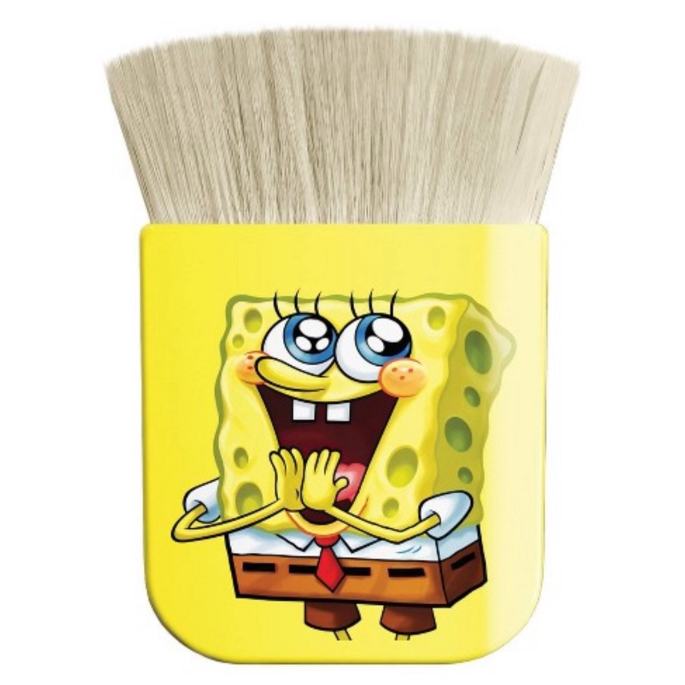 Wet N Wild SpongeBob SquarePants Limited Edition Yellow Flat Kabuki Brush Sealed